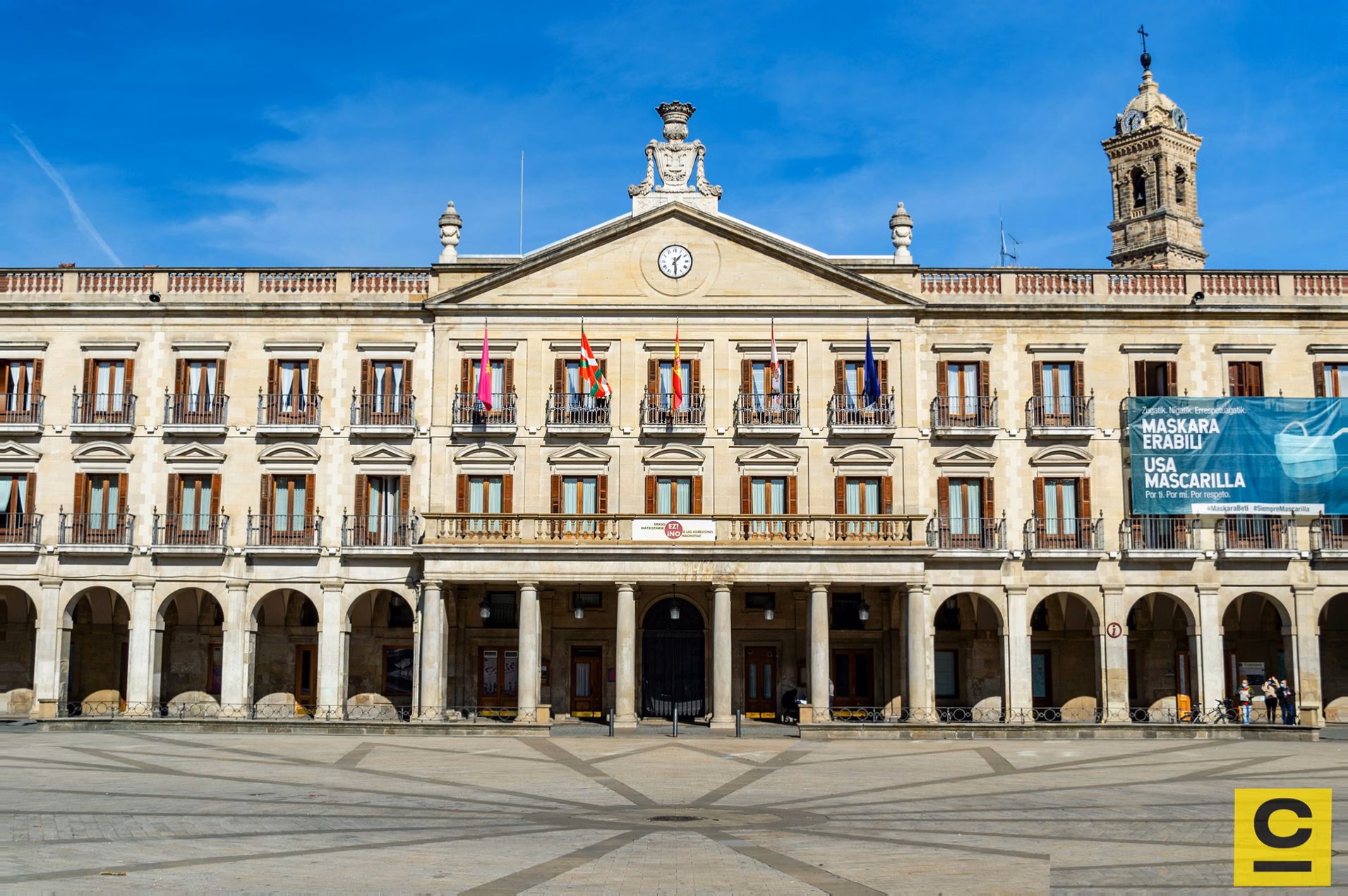 Edificio del Ayuntamiento de Ponferrada plaza del Ayuntamiento donde se presenta el modelo 405 de plusvalía municipal